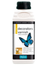 Polyvine Decorators Varnish Available in Gloss, Satin, Dead Flat