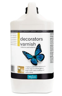 Polyvine Decorators Varnish Available in Gloss, Satin, Dead Flat