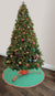 Garland Christmas Tree Stand Floor Protector Mat - Double Sided - Red and Green
