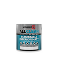 Zinsser Scrubbable Interior Matt All Clean - White - All Sizes